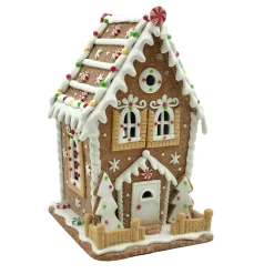Discount Christmas Forever GINGERBREAD HOUSE W/ LED (YELLOW) 8.3″ CLAY DOUGH
