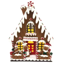 Christmas Forever GINGERBREAD HOUSE WITH LED CLAY DOUGH 9.5″