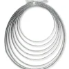 Discount Christmas Forever GLITTER RIBBON 15 FT. SILVER