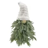 Hot Christmas Forever GNOME PINE BODY|FUR HAT GREEN/NATURAL 15.5″x19.5″ FROSTED