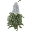 Discount Christmas Forever GNOME PINE BODY|FUR HAT GREEN/NATURAL 15.5″x19.5″ FROSTED