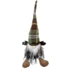 Best Christmas Forever GNOME PLUSH SITTING 14″ GREEN/BROWN W/ DANGLE LEGS