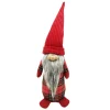 Clearance Christmas Forever GNOME PLUSH STANDING 19″ RED PLAID W/ FACE