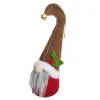 Discount Christmas Forever GNOME STANDING WOOL 8.5″ REDW/ BROWN HAT