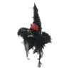 New Christmas Forever HALLOWEEN WITCH HAT 8.5″ BLACK/MULTI