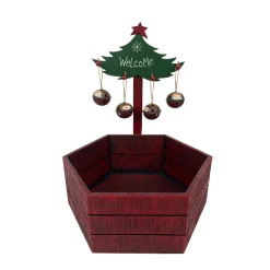 Discount Christmas Forever JINGLE BELL PAINTED SNOWMAN | SANTA 4 ASSTD. 2″ WITH DISPLAY BOX