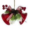 Best Christmas Forever LIBERTY BELL REDx2 5″ W/ PINE & SHEER BOW
