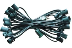 Sale Christmas Forever LIGHT CORD GREEN C9 25L 6″X12″X6″ GREEN