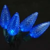 Discount Christmas Forever LIGHT LED O/D C9 FACETED 25L BLUE