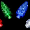 Hot Christmas Forever LIGHT LED O/D C9 FACETED 25L 4-MULTI