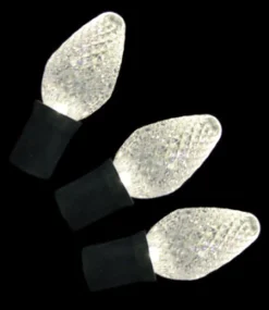 Sale Christmas Forever LIGHT LED O/D C7 FACETED 25L WARM WHITE