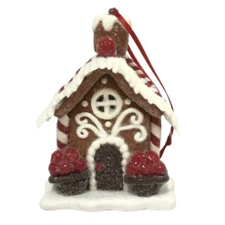 New Christmas Forever MINI GINGERBREAD HOUSE WITH LED CLAY DOUGH 3.5″