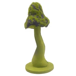 New Christmas Forever MUSHROOM TABLE DECOR 9.5″ MOSS GREEN