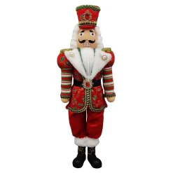 Hot Christmas Forever NUTCRACKER 22″ IN RED/GREEN/WHITE ROYALTY SUIT