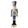 Discount Christmas Forever NUTCRACKER 60″ REGAL BLUE FABRIC W/ INTRICATE EMBROIDERY