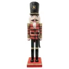 Outlet Christmas Forever NUTCRACKER WOODEN STANDING 15″ PAINTED TARTAN