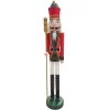 Online Christmas Forever NUTCRACKER WOODEN STANDING 48″ RED