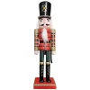 Clearance Christmas Forever NUTCRACKER WOODEN STANDING 12″ PAINTED TARTON