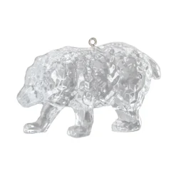 Sale Christmas Forever ORN CLEAR BEAR 4″ ACRYLIC