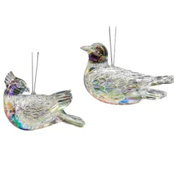 Outlet Christmas Forever ORN CLEAR CARDINAL 4″ IRIDESCENT FINISH