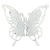 Hot Christmas Forever ORN CLEAR FROST BUTTERFLY 5.5″ W/ GLTR.