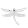 Clearance Christmas Forever ORN CLEAR FROST DRAGONFLY 4.5″ W/ GLTR