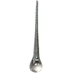 Discount Christmas Forever ORN CLEAR SILVER ICICLE DROP 8″ W/ GLITTER