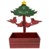 Christmas Forever ORN DSP WOODEN CARDINAL 1.9″ W/DISPLAY BOX 4/S