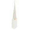 Best Christmas Forever ORN FABRIC GNOME 13″ IVORY/GOLD