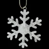 Clearance Christmas Forever ORN METAL SNOWFLAKE 6″ W/SILVER FOIL