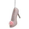 Sale Christmas Forever ORN PINK HIGH HEEL 4″ W/ GLITTER & CAMELLIA