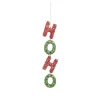 Discount Christmas Forever ORN RED/ GREEN “HO HO” ON STRING 1″X7″ W/ GLITTER