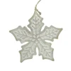Outlet Christmas Forever ORN WOODEN SNOWFLAKE 5.5″ NATURAL/WHITEWASHED