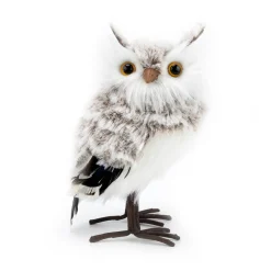 Sale Christmas Forever OWL BROWN/WHITE 7″W/ POINTED EARS