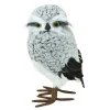 Discount Christmas Forever OWL GRAY 10.5″ WOOLY W/ WHITE FAUX FUR