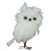 Hot Christmas Forever OWL WHITE 5″ FUR