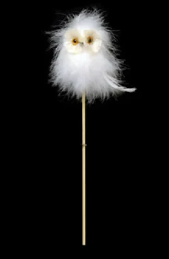 New Christmas Forever OWL WHITE 10″ PICK