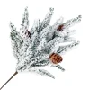 Hot Christmas Forever PICK PINE FLOCKED 12″ W/ PINE CONES