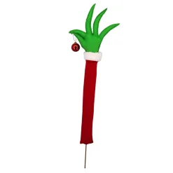 Hot Christmas Forever PLUSH GRINCH HAND 31″ RED/GREEN W/ BELL