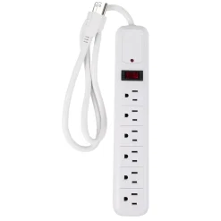 Sale Christmas Forever POWER BAR 6-OUTLET W/ SURGE ABS