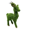 Christmas Forever REINDEER FAUX MOSS STANDING 13″x25.5″ MOSS GREEN