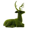 New Christmas Forever REINDEER STANDING 30.5″x34.5″ MOSS GREEN