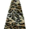 Hot Christmas Forever SANTA HAT 20″ BLACK/ BEIGE LEOPARD PRINT