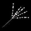 Christmas Forever SPRAY BERRIES FIREWORK 21″ X 6 WHITE GLITTER
