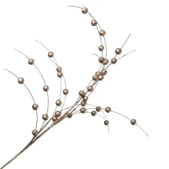 Outlet Christmas Forever SPRAY BERRIES ON NEEDLE 31.5″ CHAMPAGNE GLITTER