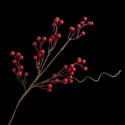 Clearance Christmas Forever SPRAY BERRY 21″ RED COUNTRY BERRY W/ TWIG