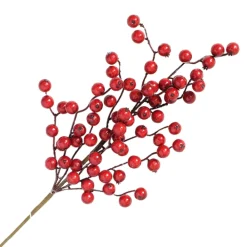 Hot Christmas Forever SPRAY BERRY 20″ RED LARGE BERRY
