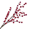 Best Christmas Forever SPRAY BERRY 25″ RED SHINY MINI BERRY