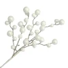 Hot Christmas Forever SPRAY BERRY 15″ WHITE 15″ W/ GLITTER