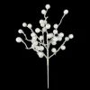 Christmas Forever SPRAY BERRY LARGE 16″ WHITE GLITTER